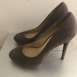 B by Brian Atwood suede heel! Size 9